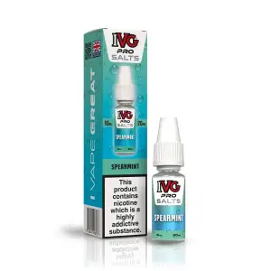 Spearmint Nic Salt E-Liquid by IVG Pro Salts 10ml